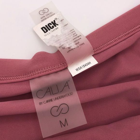 Calia Carrie Underwood Banded Waist Bikini Bottoms Heathered Mauve size M NWOT - Picture 8 of 10